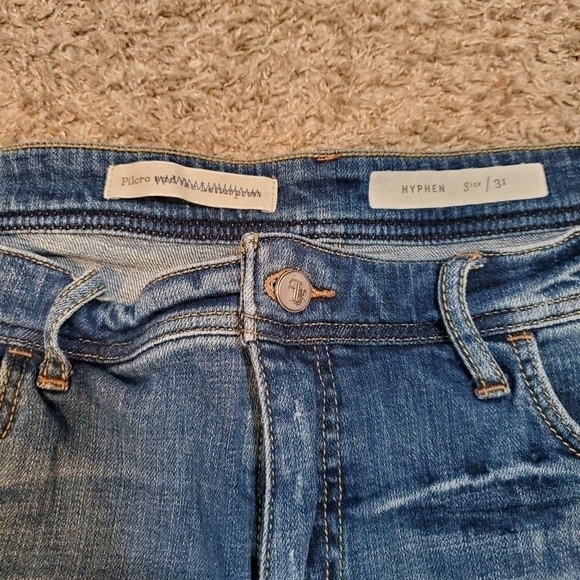 PILCRO and the Letterpress Conservative Jean Shorts - Picture 2 of 11